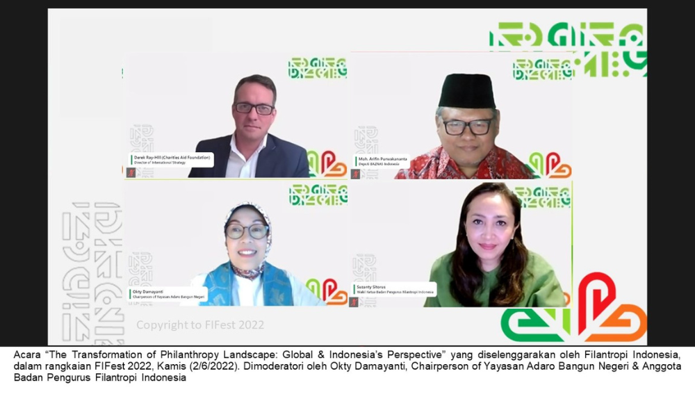Kegiatan Filantropi di Indonesia Berakar Kuat dari Tradisi Zakat | #FIFest2022