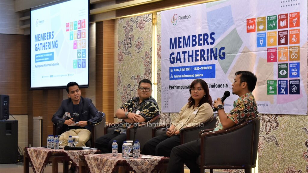 Agenda Members Gathering: Penguatan Kredibilitas Organisasi Filantropi melalui Pengembangan Platform dan Inisiatif Keanggotaan 6 MG Juli 05073