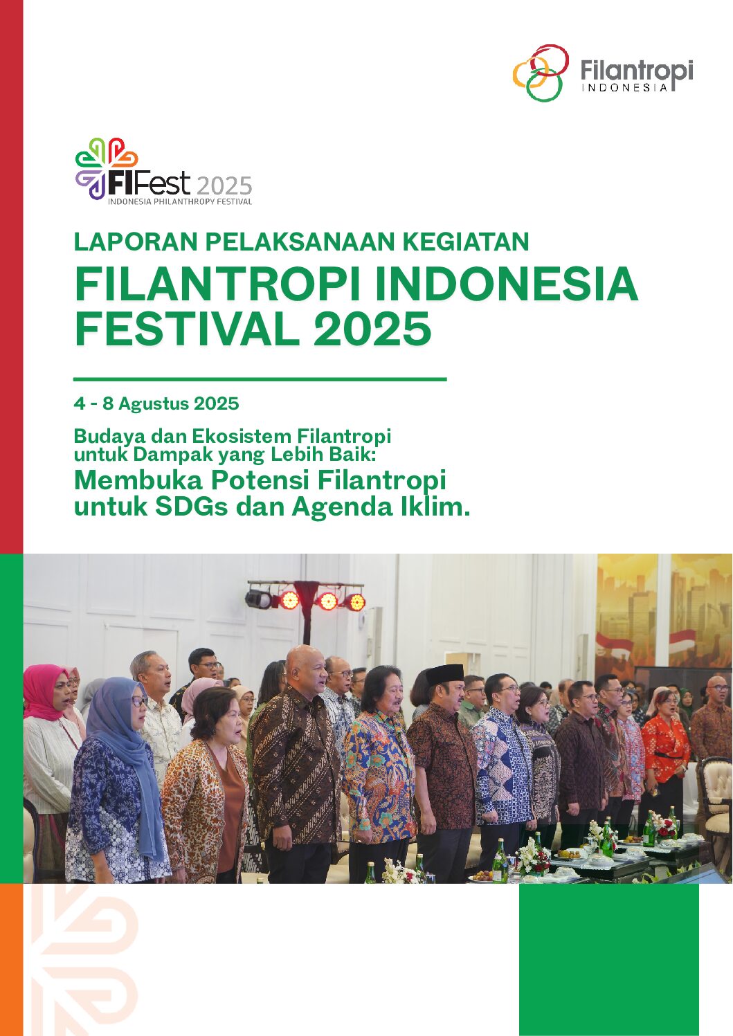 Cover Laporan Pelaksanaan Kegiatan FIFest2025